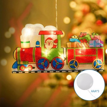 Aigostar - LED-Weihnachtsdekoration LED/3xAAA Zug 13,4cm