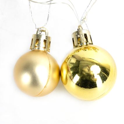 Aigostar - LED-Weihnachtslichterkette 20xLED/3xAA 2 m warmweiß