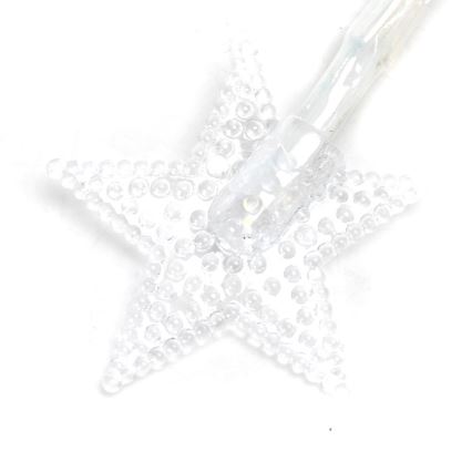 Aigostar - LED-Weihnachtslichterkette 20xLED/3xAA 3,3 m Sterne