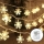 Aigostar - LED Weihnachtslichterkette 20xLED/3xAA 3,3m Schneeflocken
