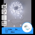 Aigostar - LED-Weihnachtslichterkette 30xLED/3xAA 3,3m kaltweiß