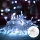 Aigostar - LED-Weihnachtslichterkette für den Außenbereich 100xLED/8 Funktionen/3xAA 10,3m IP44 kaltweiß