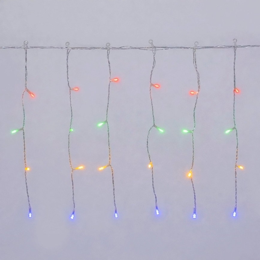 Aigostar - LED Weihnachtslichterkette für den Außenbereich 100xLED/8 Funktionen 8x0,4m IP44 mehrfarbig
