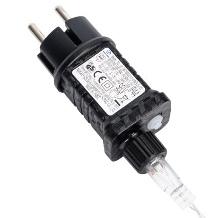 Aigostar - LED Weihnachtslichterkette für den Außenbereich 156xLED/8 Funktionen 4,2x1,2m IP44 warmweiß