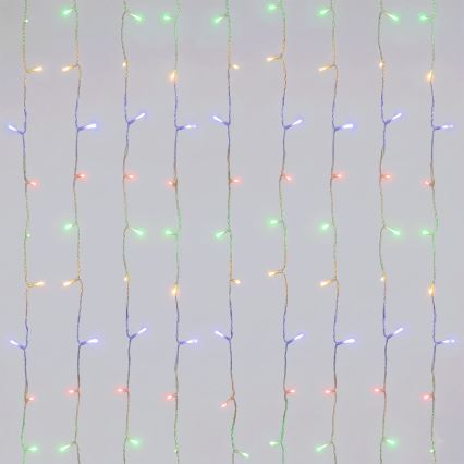 Aigostar - LED-Weihnachtslichterkette für den Außenbereich 192xLED/8 Funktionen 4,5x1,2m IP44 mehrfarbig