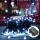 Aigostar - LED-Weihnachtslichterkette für den Außenbereich 200xLED/8 Funktionen/3xAA 10,3m IP44 kaltweiß