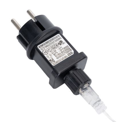 Aigostar - LED-Weihnachtslichterkette für den Außenbereich 200xLED 8x0,6m IP44 warmweiß