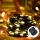 Aigostar - LED-Weihnachtslichterkette für den Außenbereich 50xLED/8 Funktionen 3xAA 5,3m IP44 warmweiβ