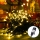 Aigostar - LED-Weihnachtslichterkette für den Außenbereich 600xLED/8 Funktionen 18m IP44 warmweiβ