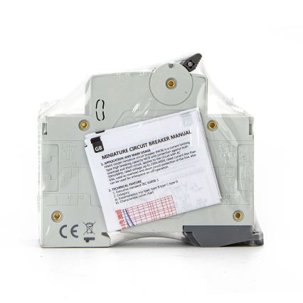 Aigostar - Leitungsschutzschalter 2-polig 2P-50A-C 230-400V