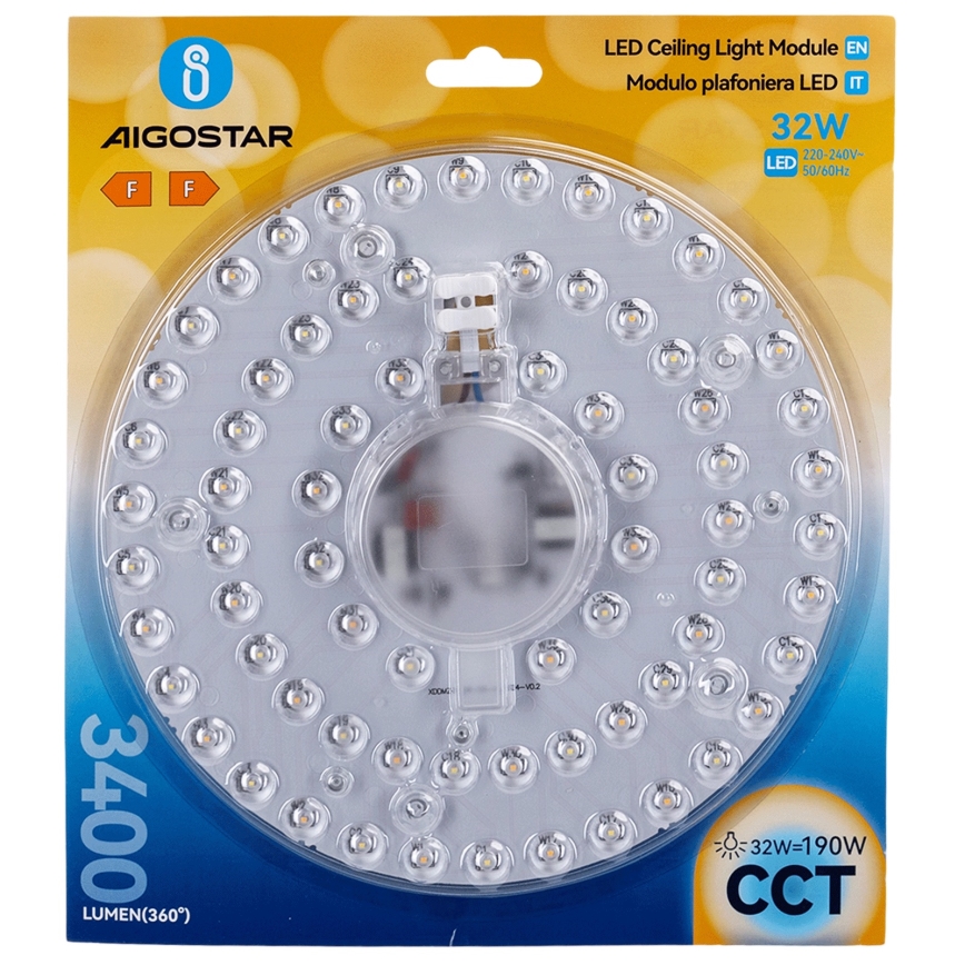 Aigostar - Magnetisches LED-Modul LED/32W/230V 3000/4000/6500K