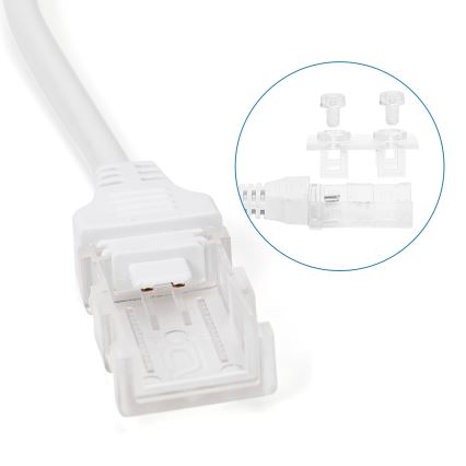 Aigostar - Netzteil für LED-Streifen 10 mm 600W/230V weiß