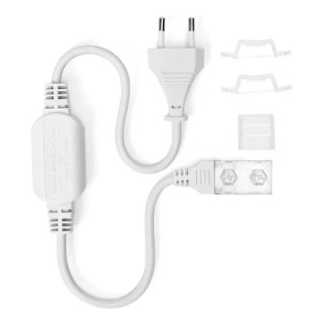 Aigostar - Netzteil für LED-Streifen 8 mm 600W/230V weiß