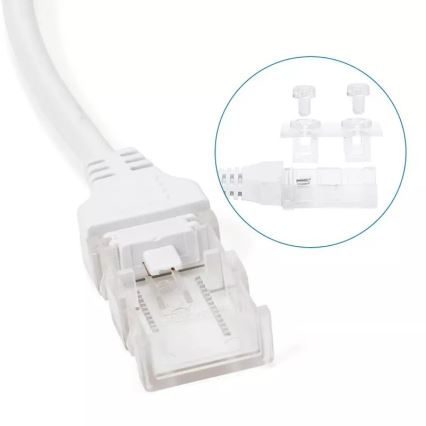 Aigostar - Netzteil für LED-Streifen 8 mm 600W/230V weiß
