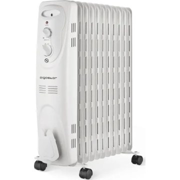 Aigostar - Ölradiator mit 11 Rippen, 2300 W / 230 V, weiß
