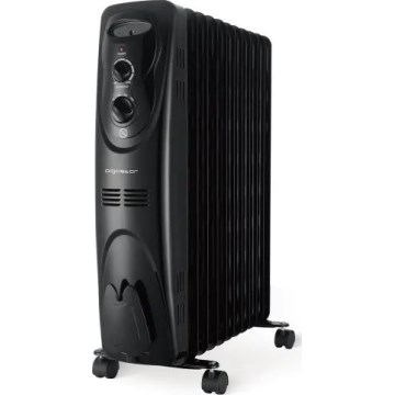 Aigostar - Ölradiator mit 11 Rippen 2300W/230V schwarz