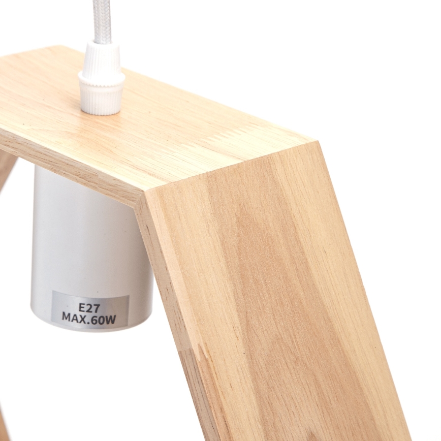 Aigostar - Pendelleuchte 1xE27/60W/230V beige