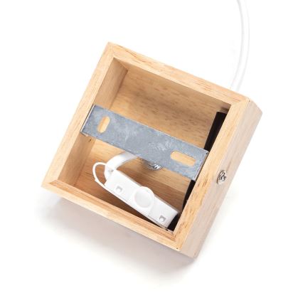 Aigostar - Pendelleuchte 1xE27/60W/230V beige