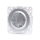 Aigostar - rahmenlose SCHUKO-Steckdose 250 V/16 A, silber