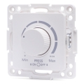 Aigostar - Rahmenloser Dimmer 250 V/10 A weiß