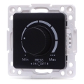 Aigostar - Rahmenloser Dimmer 250V/10A, schwarz