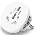 Aigostar - Reiseadapter für EU-Steckdosen, weiß