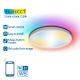 Aigostar - RGB+CCT LED-Deckenleuchte LED/22W/230V 2700-6500K Wi-Fi