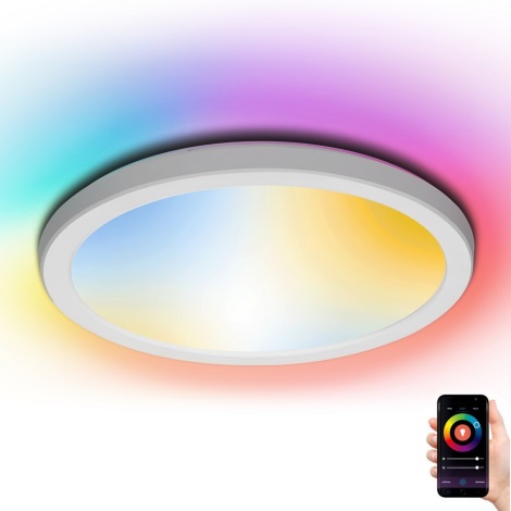 Aigostar - RGB+CCT LED-Deckenleuchte LED/25W/230V 2700-6500K Wi-Fi