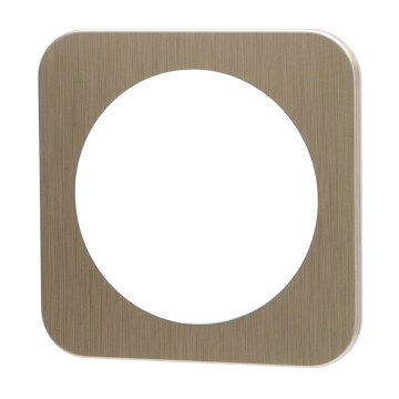 Aigostar - Schlichter Aluminiumrahmen in Gold