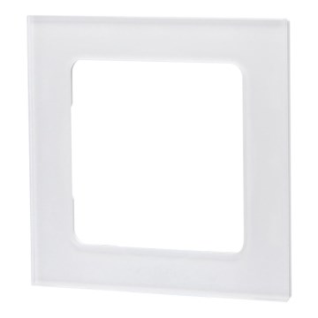 Aigostar - Schlichter Bilderrahmen, Glas, Weiß