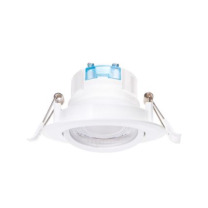 Aigostar - SET 3x LED Einbauleuchte LED/5W/230V 3000K Ø 8,5 cm weiß