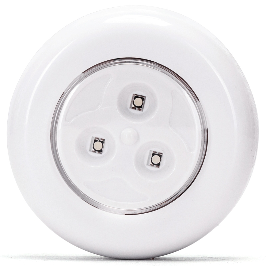 Aigostar - 3er-Set tragbare RGB-LED-Nachtlichter, LED/3xAAA + Fernbedienung