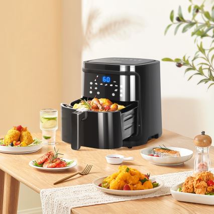 Aigostar - Smart Heißluftfritteuse 7l 1900W/230V/60min Wi-Fi