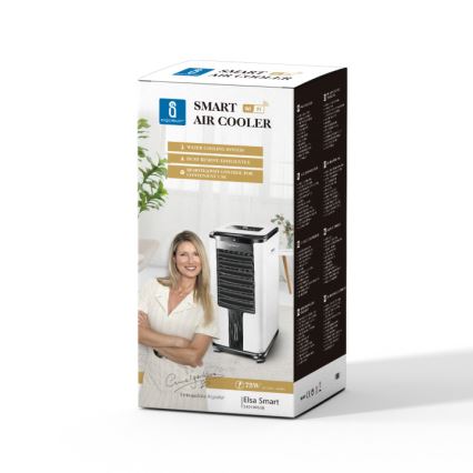 Aigostar - Smart Luftkühler 75W/230V Wi-Fi + Fernbedienung
