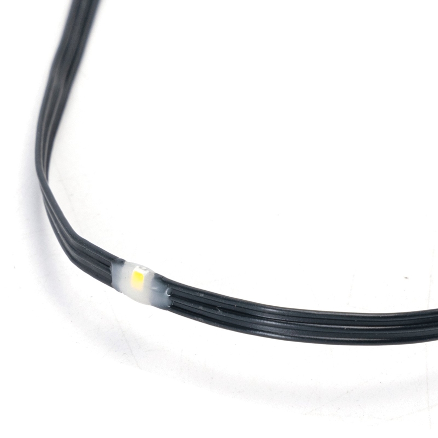 Aigostar - Solar-LED-Weihnachtslichterkette 500 LEDs/8 Funktionen 52m IP65 kaltweiß 1200 mAh