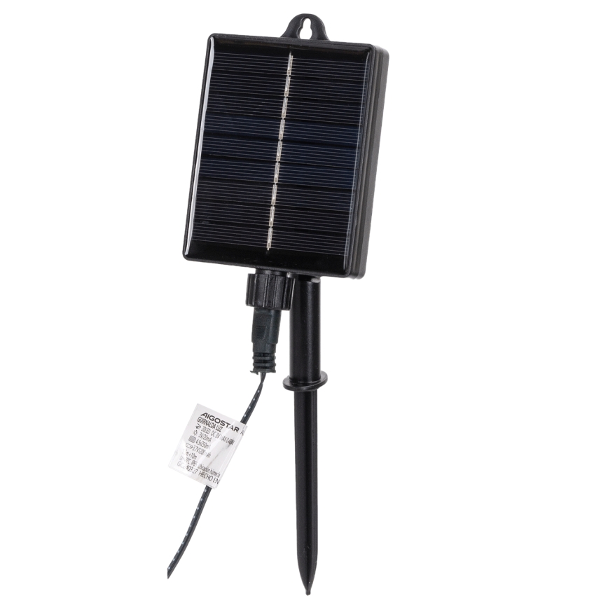 Aigostar - LED Solar-Weihnachtslichterkette 500 LEDs / 8 Funktionen 52 m IP65 warmweiß 1200 mAh