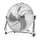 Aigostar - Standventilator 100W/230V glänzender Chrom