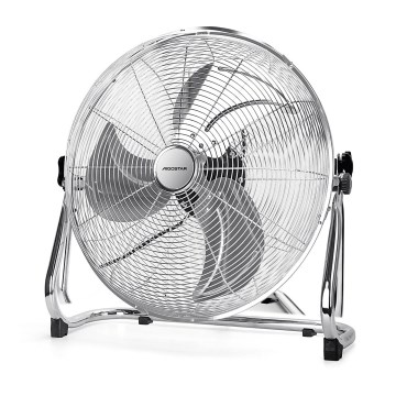 Aigostar - Standventilator 100W/230V Ø 54 cm glänzender Chrom