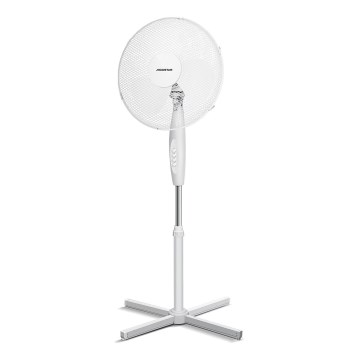 Aigostar - Standventilator 45 W / 230 V, Ø 41 cm, Weiß