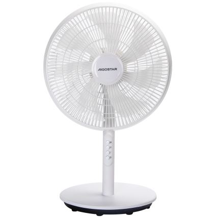 Aigostar - Standventilator 45W/230V Ø 35 cm weiß