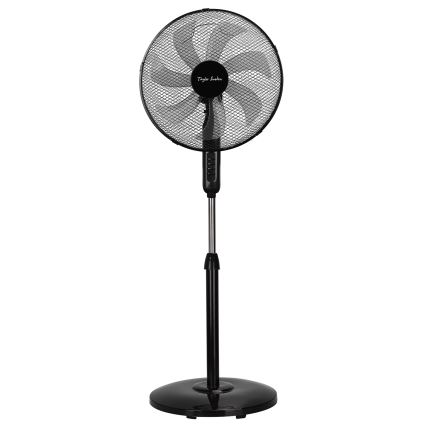Aigostar - Standventilator 50 W / 230 V, schwarz