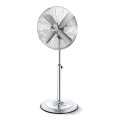 Aigostar - Standventilator 50W/230V 44,8 cm glänzendes Chrom