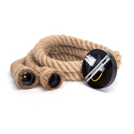 Aigostar - Stromkabel 2xE27/60W/230V