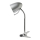 Aigostar - Tischlampe mit Clip 1xE27/11W/230V silber/glänzender Chrom