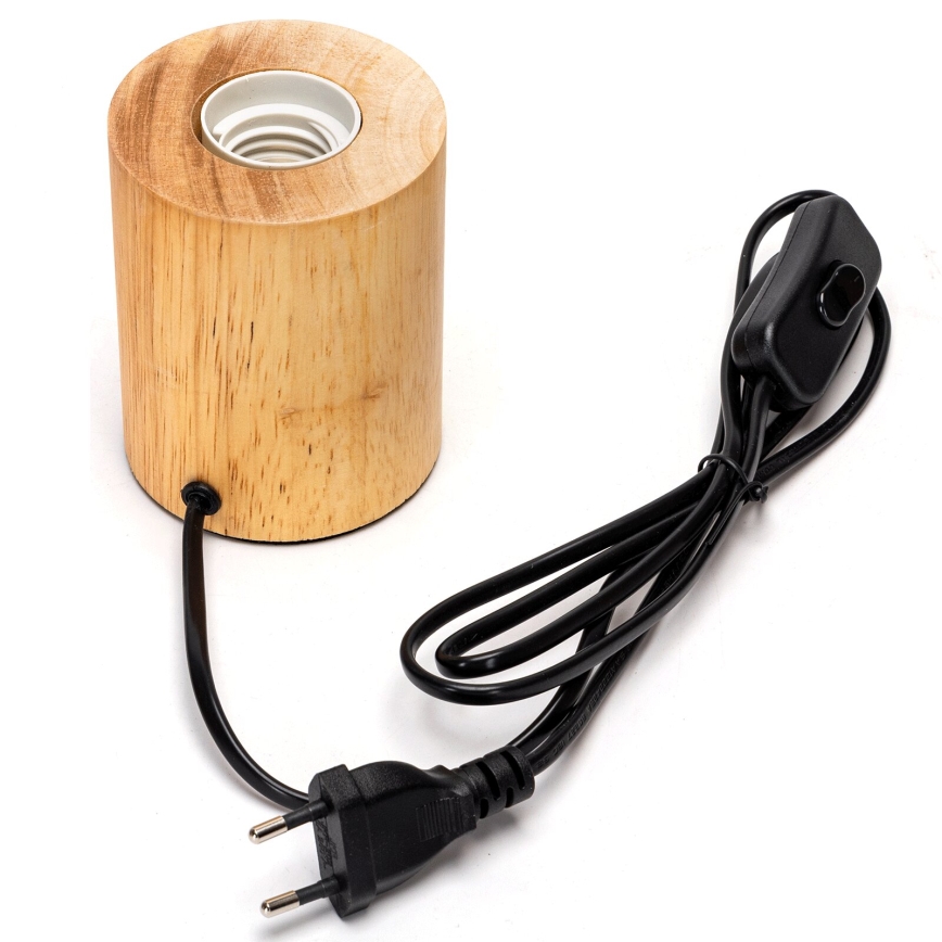 Aigostar - Tischleuchte 1xE27/60W/230V beige