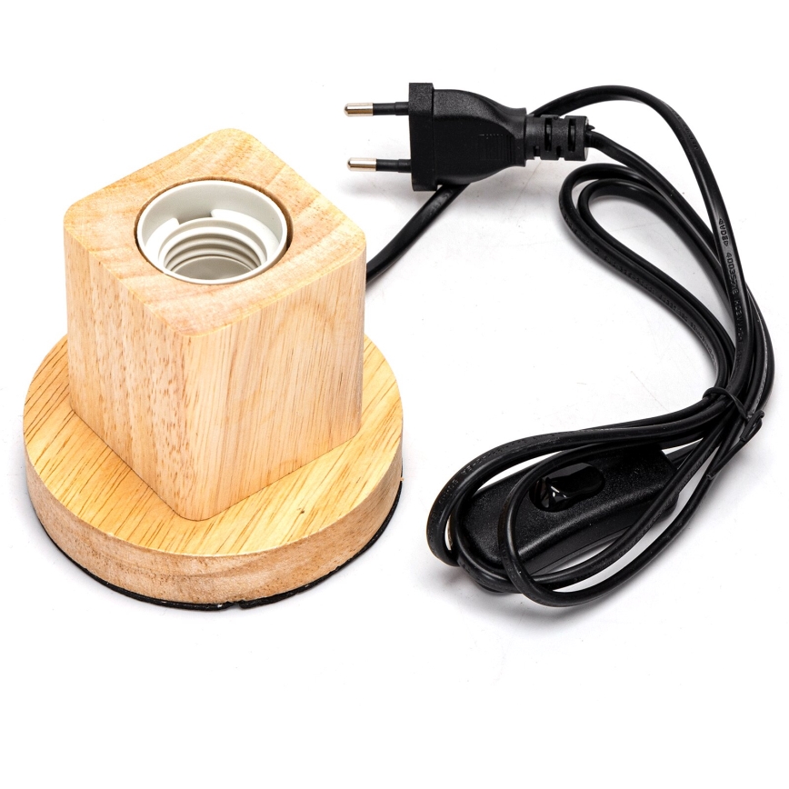 Aigostar - Tischleuchte 1xE27/60W/230V beige