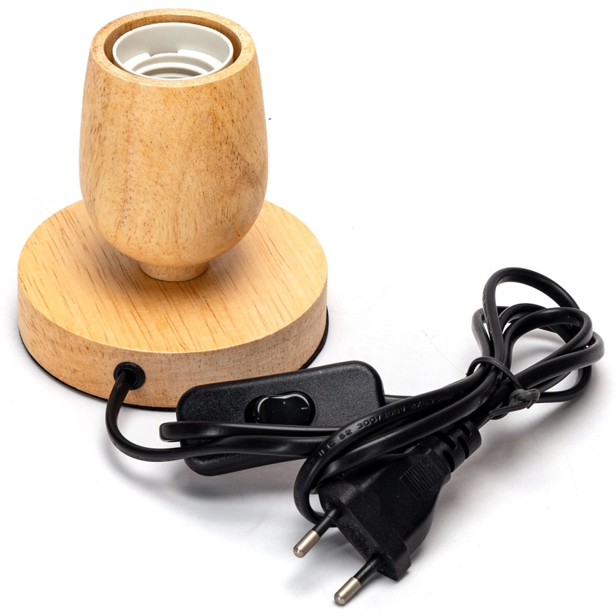 Aigostar - Tischleuchte 1xE27/60W/230V beige