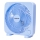 Aigostar - Tischventilator 30W/230V blau