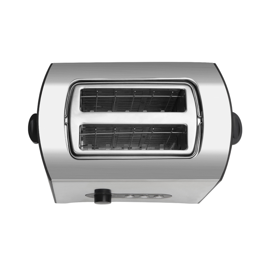Aigostar - Toaster mit zwei Schlitzen 900W/230V matt Chrom