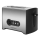Aigostar - Toaster mit zwei Schlitzen 900W/230V matt Chrom